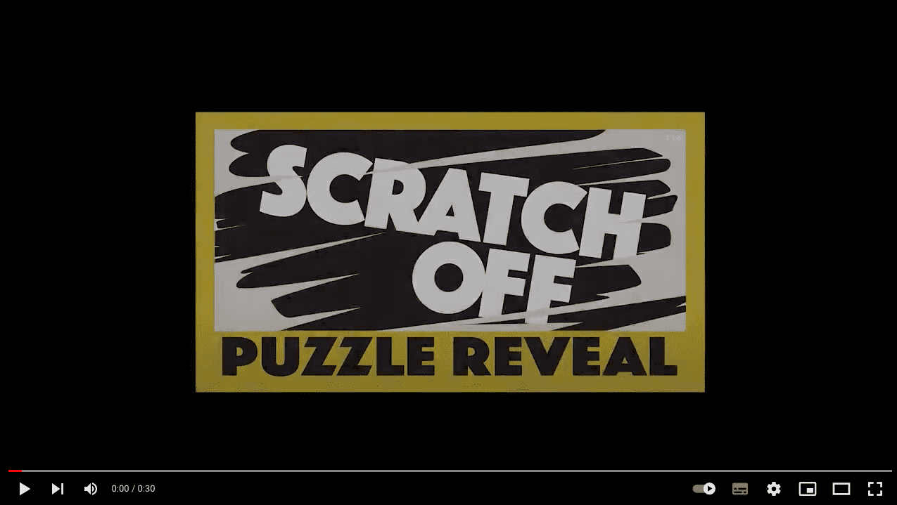 Rompecabezas Scratch-Off Puzzle